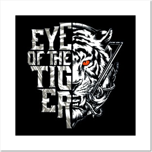 Eye Of the tiger Posters and Art